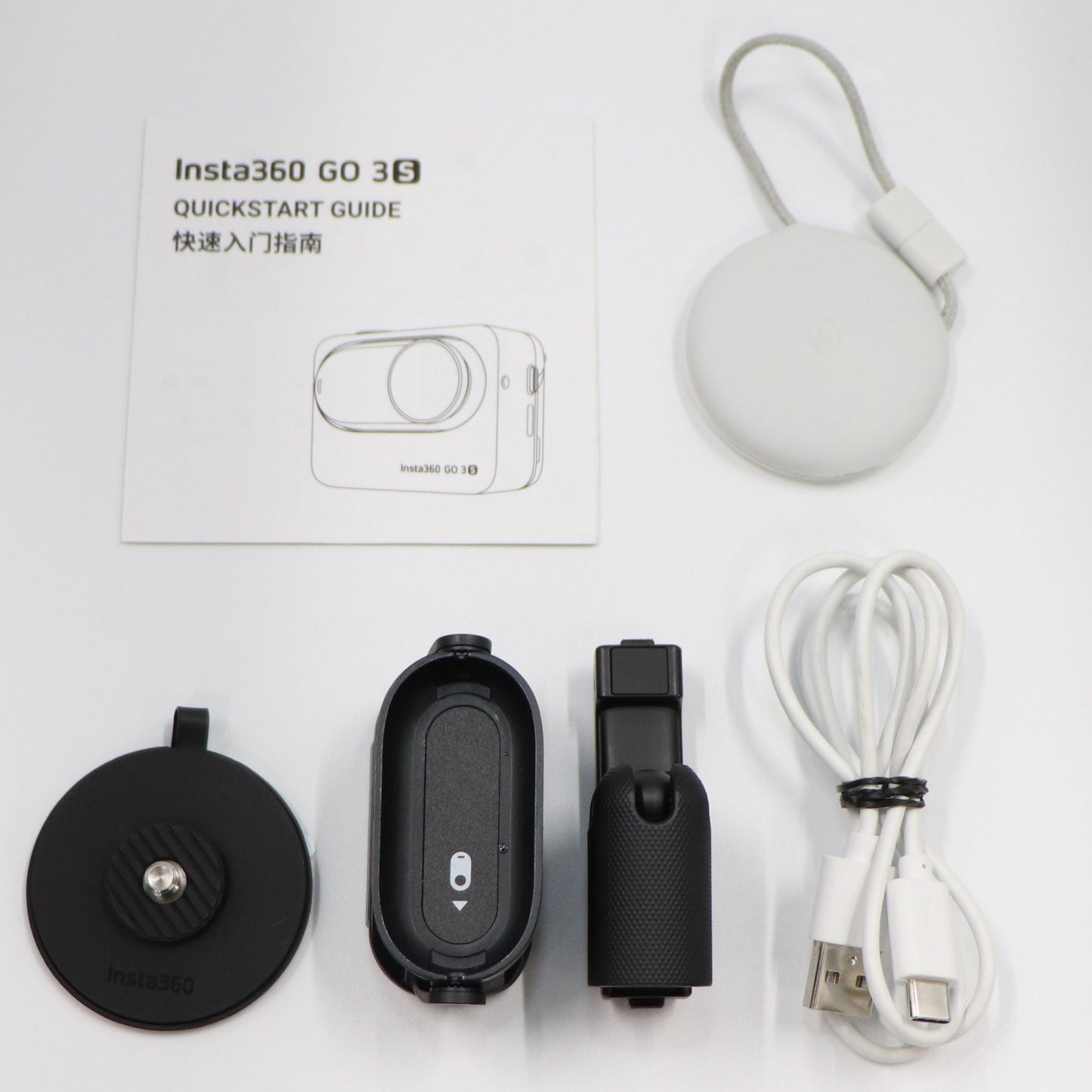 [中古(B)] Insta360 GO 3S 64GB アクションカメラ アークティックホワイト [良い]