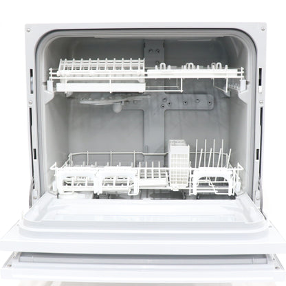 [～食器40点]パナソニック 食器洗い乾燥機 NP-TZ500 分岐水栓対応 5人分 np-tz500-w  ホワイト 整備済みアウトレット品 [中古(C)]
