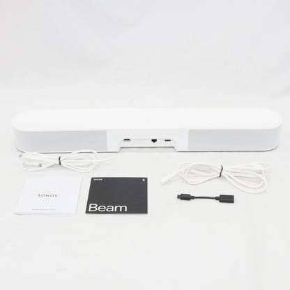 [中古(B)] Sonos Beam (Gen 2) Dolby Atmos対応サウンドバー　beam2jp1wh ホワイト [良い]