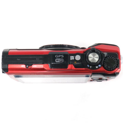 [中古(B)] OLYMPUS 防水カメラ STYLUS Tough TG-6　tg-6-r レッド [良い]