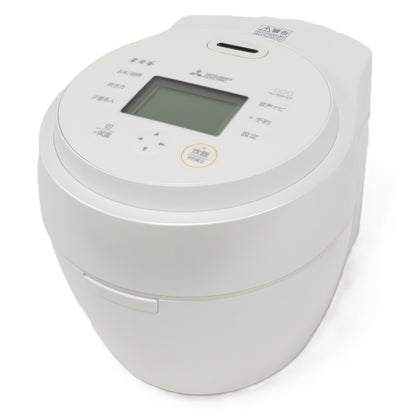 [中古(B)] [5.5合炊き] 三菱電機 本炭釜 紬 NJ-BW10F ジャー炊飯器 nj-bw10f-w 白真珠 [良い]