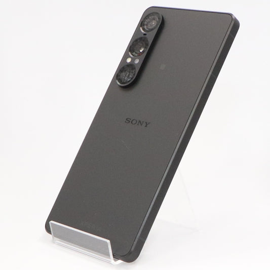 ソニー Xperia 1 VII SIMフリーモデル（12GB/512GBタイプ）スマートフォン xperia1m7-bk  スレートブラック 整備済みアウトレット品 [良い(B)]