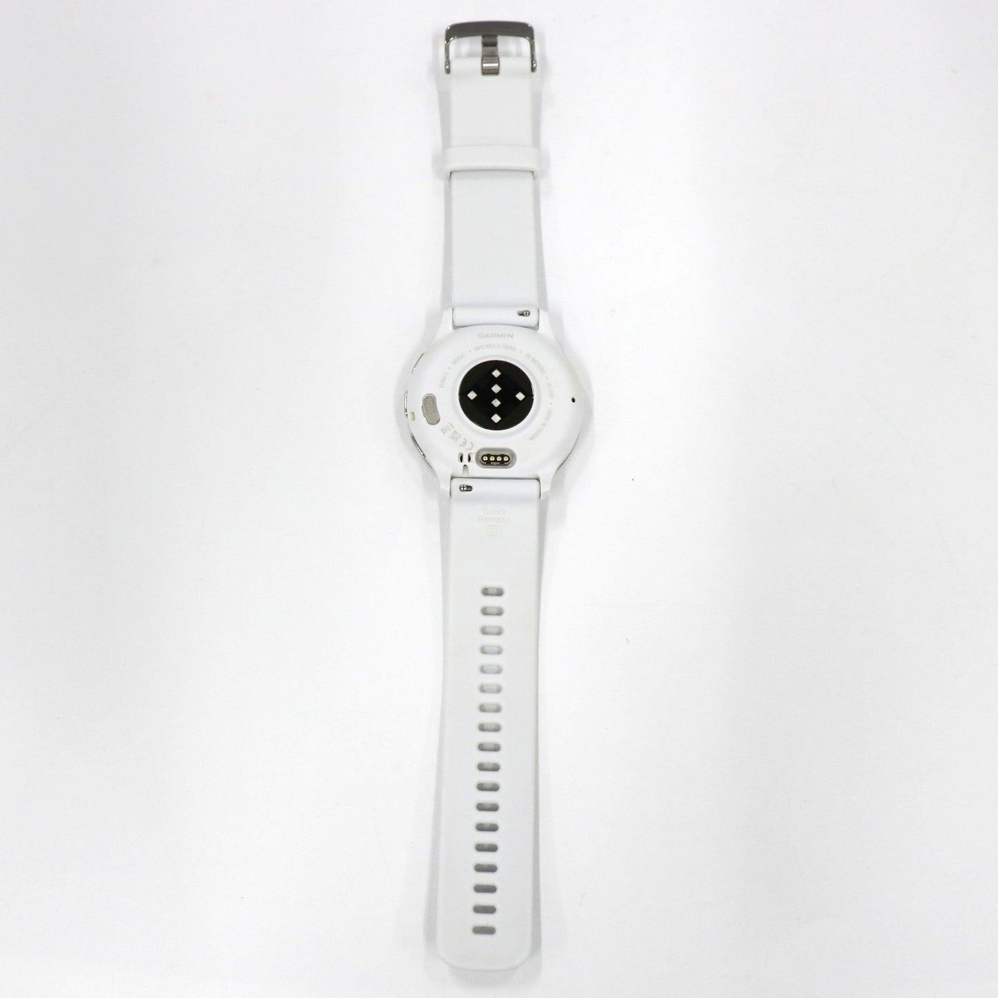 [中古(C)] ガーミン(GARMIN) Venu 3 スマートウォッチ venu3-w Whitestone/Silver[可]