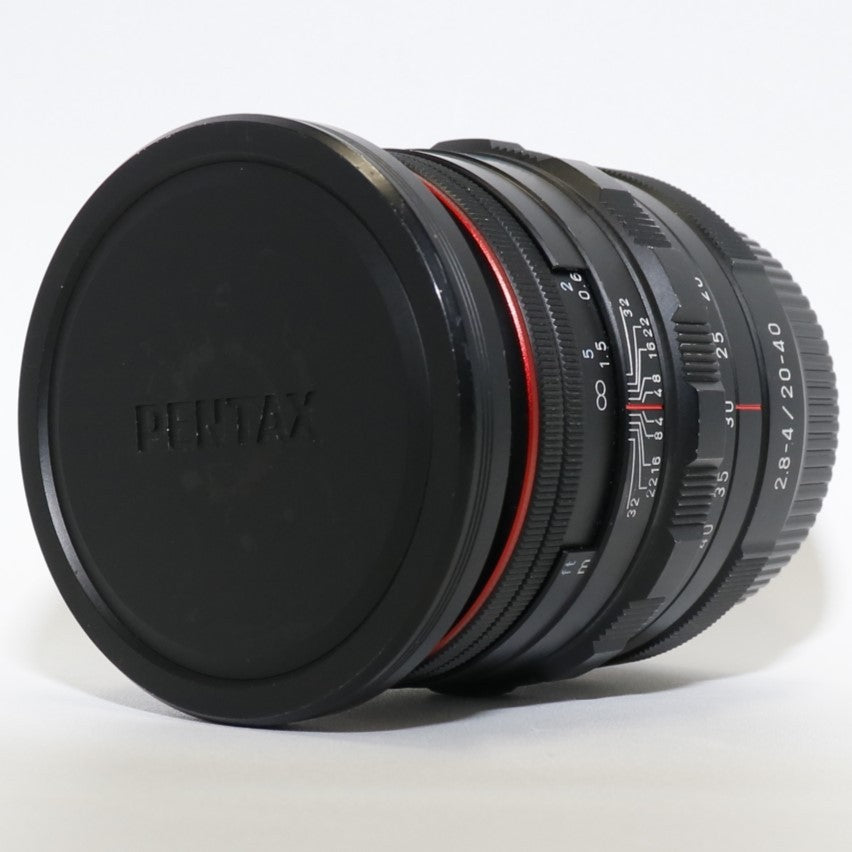 [中古(B)] リコー HD PENTAX DA 20-40mm F2.8-4ED Limited DC WR 標準ズームレンズ pentax-da20-40f284-bl ブラック  [良い]