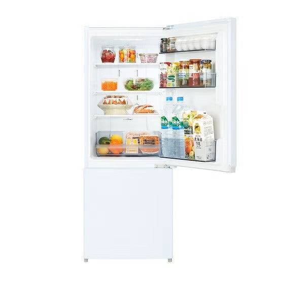 【特殊配送】[153L][一人暮らし向け][右開き]東芝 GR-V15BS 冷凍冷蔵庫 gr-v15bs-w  セミマットホワイト 整備済みアウトレット品 [中古(C)]
