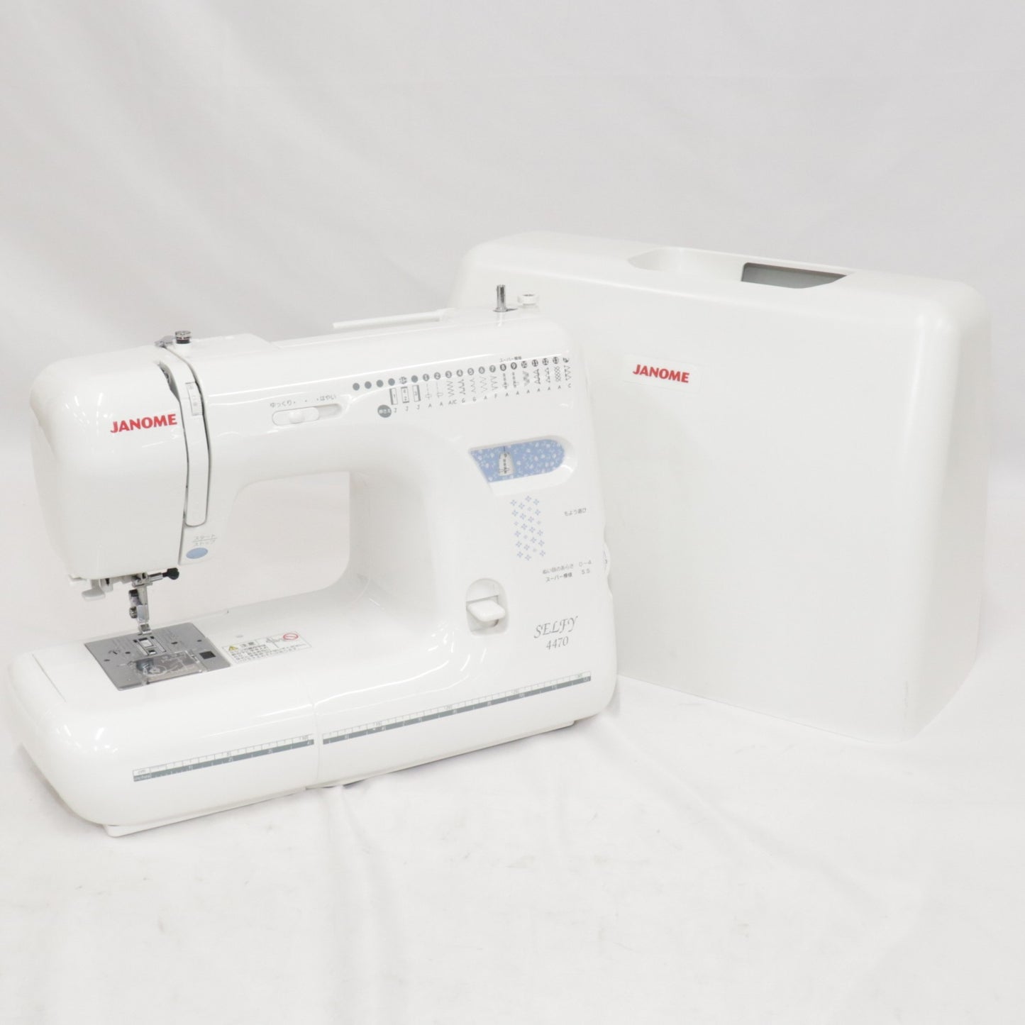 JANOME 電子ミシン 4470 自動糸調子・フットコントローラー付きタイプ 4470 4470　[可]
