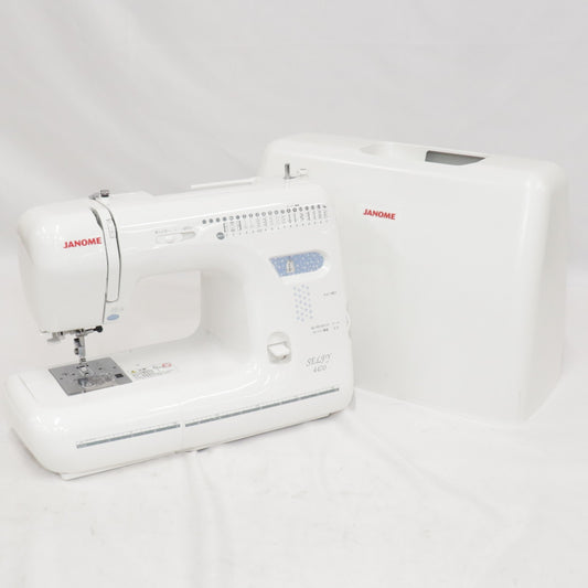 JANOME 電子ミシン 4470 自動糸調子・フットコントローラー付きタイプ 4470 4470　[可]
