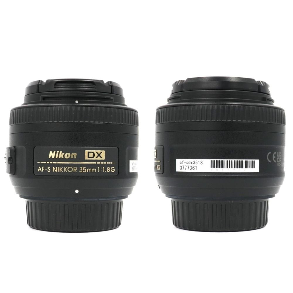ニコン AF-S DX NIKKOR 35mm f/1.8G 単焦点レンズ af-sdx3518   整備済みアウトレット品 [良い(B)]
