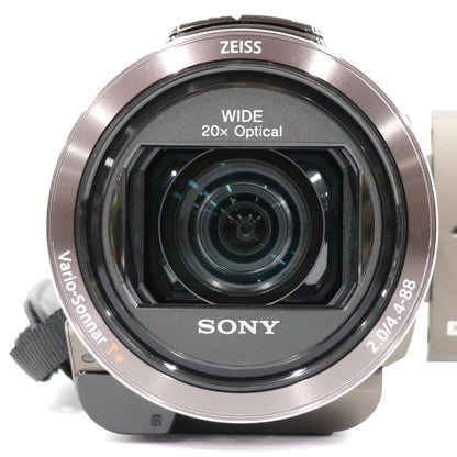 [中古(C)] ソニー 4Kビデオカメラ FDR-AX45A　ブラウン　fdr-ax45a-br [可]