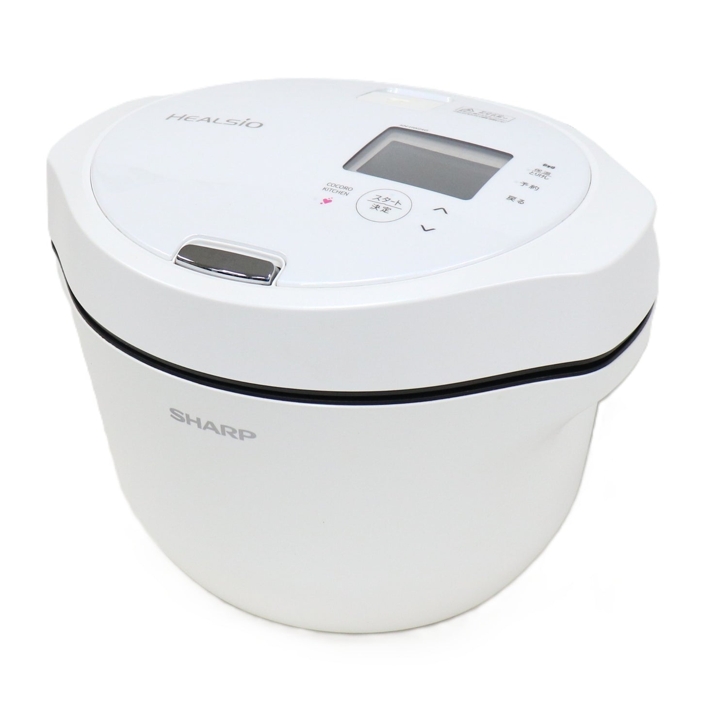 シャープ ヘルシオ ホットクック KN-HW24G 2〜6人用 2.4L容量　kn-hw24g-w  ホワイト 整備済みアウトレット品 [中古(C)]