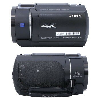 [中古(B)] ソニー 4Kビデオカメラ FDR-AX45A fdr-ax45a-b [良い]