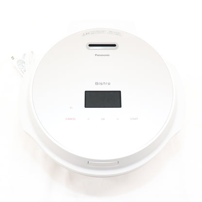 パナソニック 自動調理鍋 オートクッカー ビストロ NF-AC700 nf-ac700  ライトグレージュ 整備済みアウトレット品 [中古(C)]