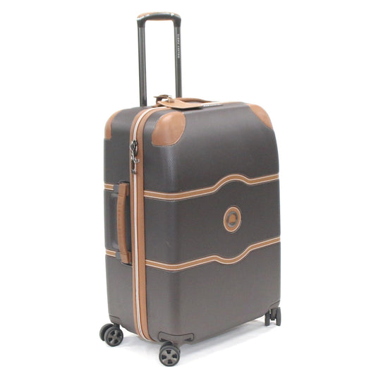 [中古(C)] [5-8泊向けサイズ]DELSEY CHATELET AIR 2.0 Mサイズ(67cm) 69L ハード スーツケース　delsey-chateletair67-br ブラウンdelsey-chateletair67-br　[可]