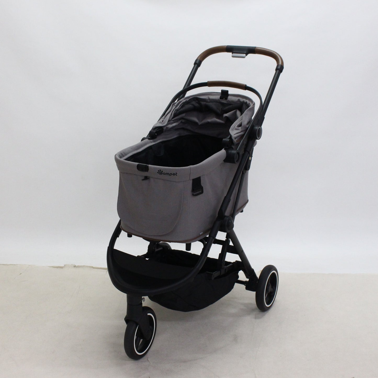 [中古(C)]コンビ ペット用カート ルルテイル キャリー レンティキュラークラウズグレー4972990195140　[可]