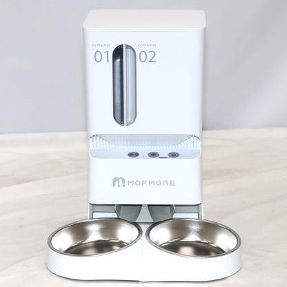MOF MORE 2タイプオートフィーダー 猫・犬用自動給餌器 MF0480　mf0480   整備済みアウトレット品 [中古(C)]
