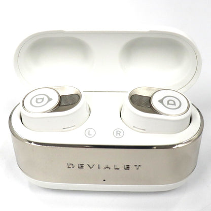 [中古(C)] Devialet GEMINI Ⅱ フルワイヤレスイヤホン gemini2-iw アイコニックホワイト[可]