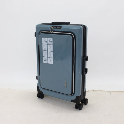 [1-3泊向けサイズ]LEGEND WALKER 6031 フィット 24L/拡張時55L ハードスーツケース 6031-60-bl  グレイッシュブルー 整備済みアウトレット品 [良い(B)]