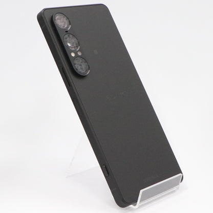 ソニー Xperia 1 VII SIMフリーモデル（12GB/512GBタイプ）スマートフォン xperia1m7-bk  スレートブラック 整備済みアウトレット品 [中古(A)]