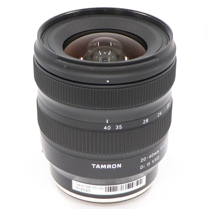 [中古(B)] タムロン 20-40mm F/2.8 Di III VXD(Model A062) 標準ズームレンズ(SONY Eマウント用)  tamron-2040-f28-a062 [良い]