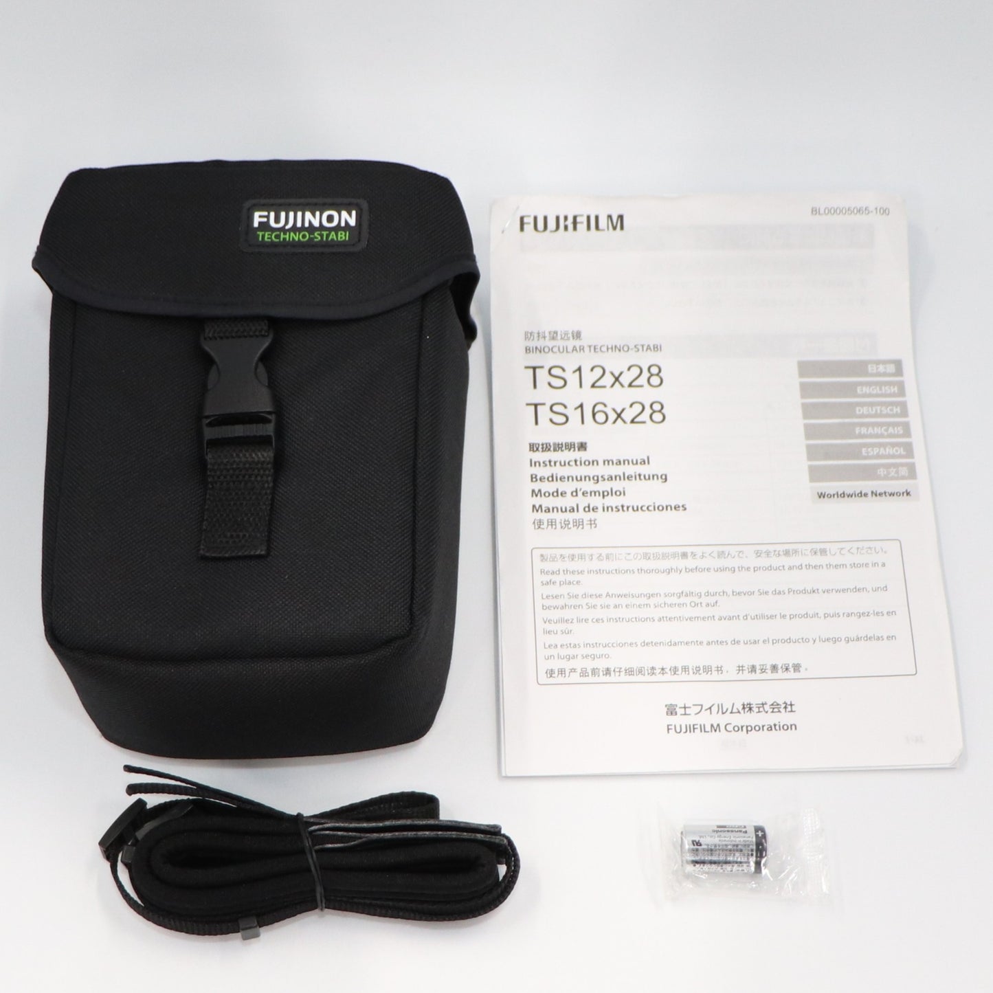 [中古(B)] [倍率12倍] 富士フイルム FUJINON テクノスタビ TS12×28 コンサート・ライブ向け 防振双眼鏡  [良い]