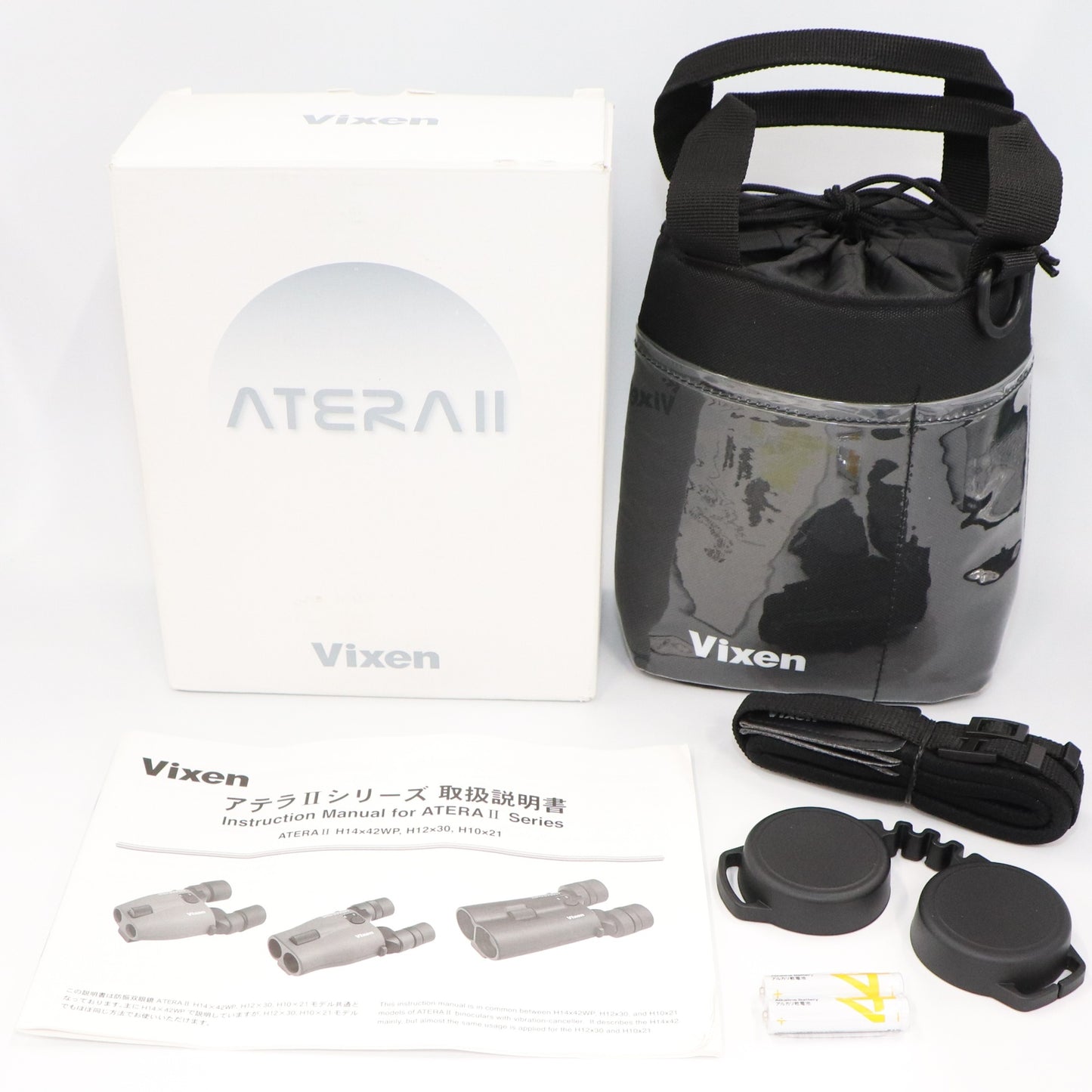 [倍率14倍]ビクセン ATERA Ⅱ H14×42WP コンサート・ライブ向け 防振双眼鏡 ブラック vixen-atera2-h1442   整備済みアウトレット品 [中古(C)]