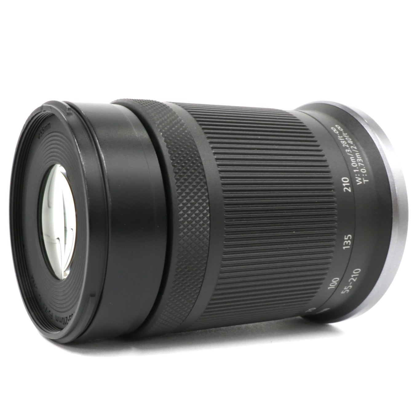 [中古(C)] CANON RF-S55-210mm F5-7.1 IS STM 望遠ズームレンズ rf-s55-210isstm-b ブラック [可]