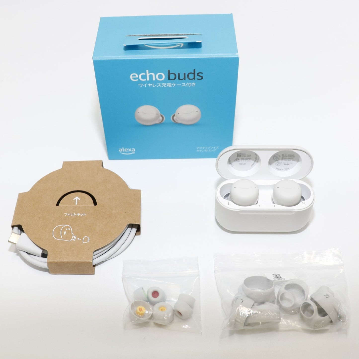 [中古(A)] Echo Buds（第一世代）echo-buds-1 [非常に良い]