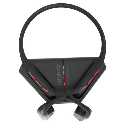 [中古(A)] スント(SUUNTO) 骨伝導イヤホン SUUNTO WING  suunto-wing-b ブラック[非常に良い]