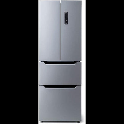 【特殊配送】[中古(B)]アイリスオーヤマ 冷蔵庫 320L シルバー 幅63.5cm IRSN-32B-S 2ドア フレンチドア 自動霜取り 新生活 irsn-32b-s シルバー [良い]