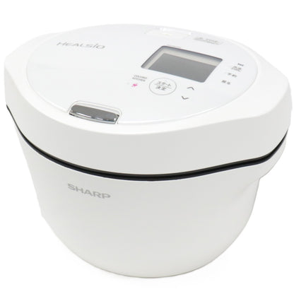 [中古(C)] シャープ ヘルシオ ホットクック KN-HW16G-W 2〜4人用 1.6L容量 kn-hw16g-w ホワイト [可]