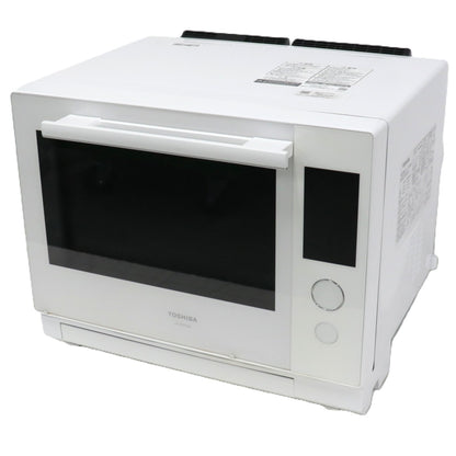 [中古(C)] 東芝 石窯ドーム ER-XD7000 オーブンレンジ 過熱水蒸気 350℃ 贅沢火力　er-xd7000-w ホワイトer-xd7000-w　[可]