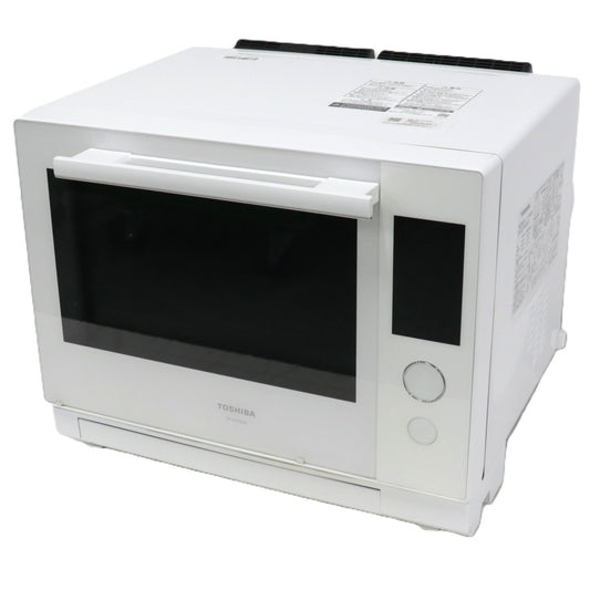 [中古(C)] 東芝 石窯ドーム ER-XD7000 オーブンレンジ 過熱水蒸気 350℃ 贅沢火力　er-xd7000-w ホワイトer-xd7000-w　[可]
