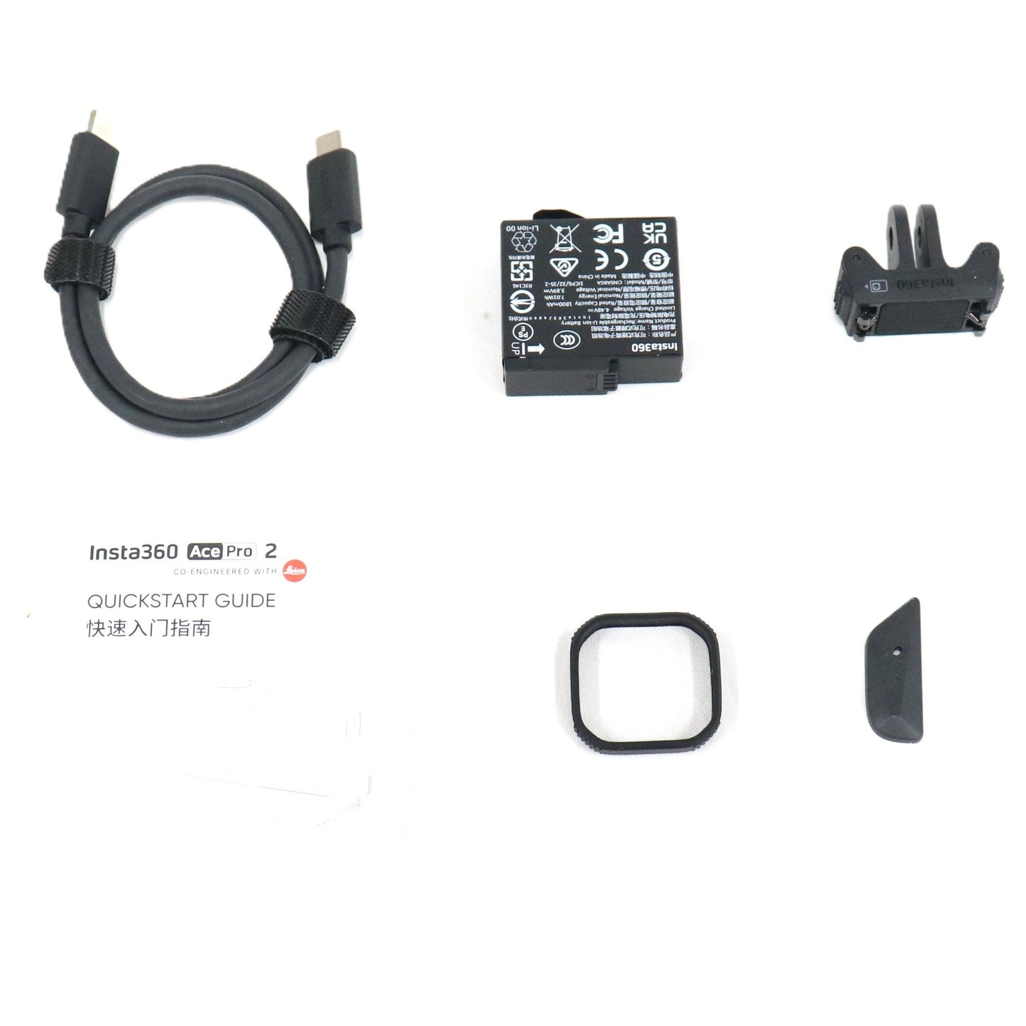 Insta360 Ace Pro 2 アクションカメラ　insta360-ace-pro2-bk  ミッドナイトブラック 整備済みアウトレット品 [中古(A)]