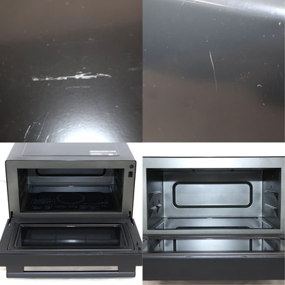 [中古(B)] [18L]シャープ PLAINLY RE-WF185 オーブンレンジ re-wf185-b ブラック [良い]