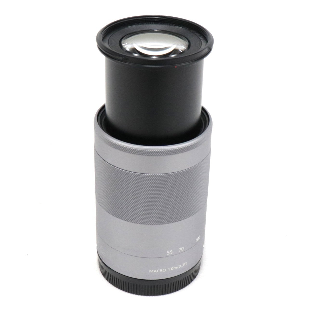 [中古(C)] CANON EF-M 55-200mm F4.5-6.3 IS STM 望遠ズームレンズ ef-m55-200-sl ef-m55-200-sl　[可]