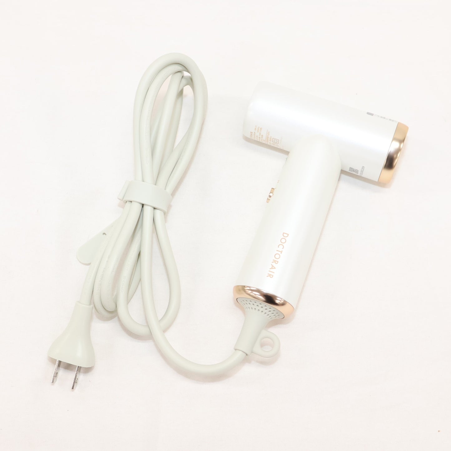 ドクターエア ミラ ジェット ドライヤー[海外対応] bdr-01-iv  パールアイボリー 整備済みアウトレット品 [良い(B)]