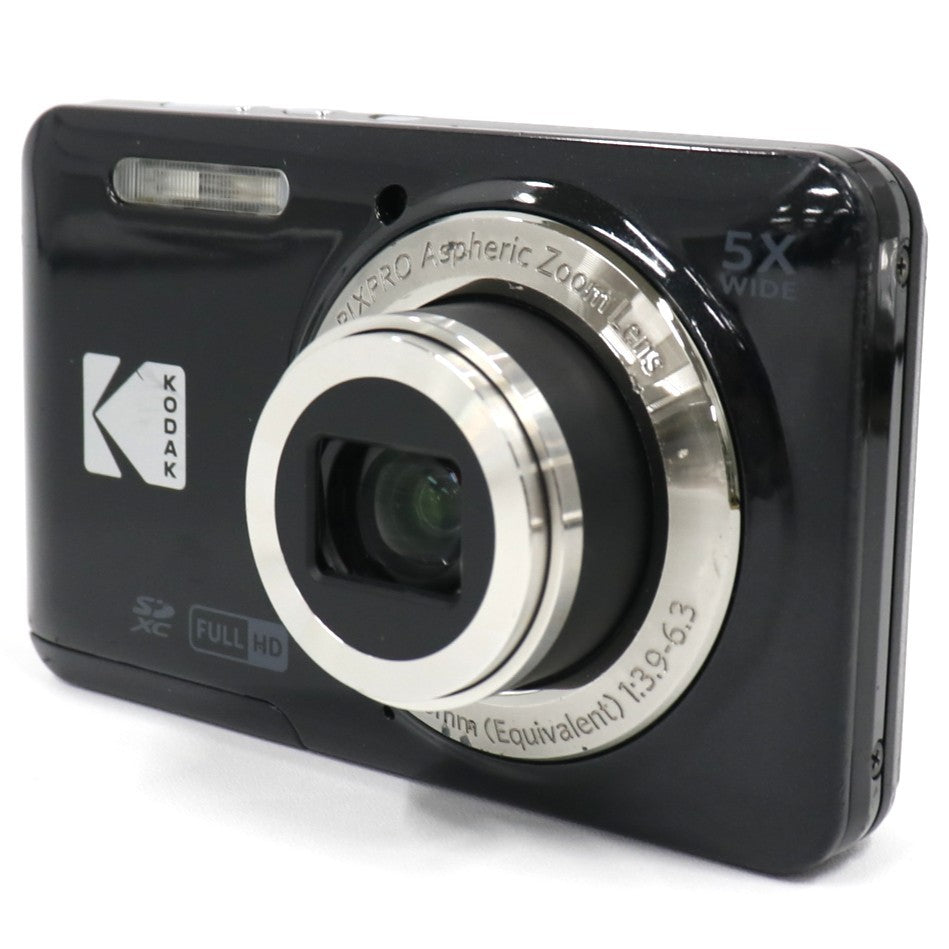 コダック PIXPRO FRIENDLY ZOOM FZ55 コンパクトデジタルカメラ pixpro-fz55-bk  ブラック 整備済みアウトレット品 [中古(C)]