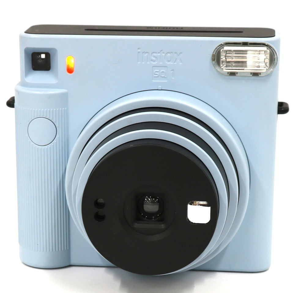 富士フイルム instax SQUARE SQ1 インスタントカメラ チェキ sq1-bl  グレイシャーブルー 整備済みアウトレット品 [中古(A)]