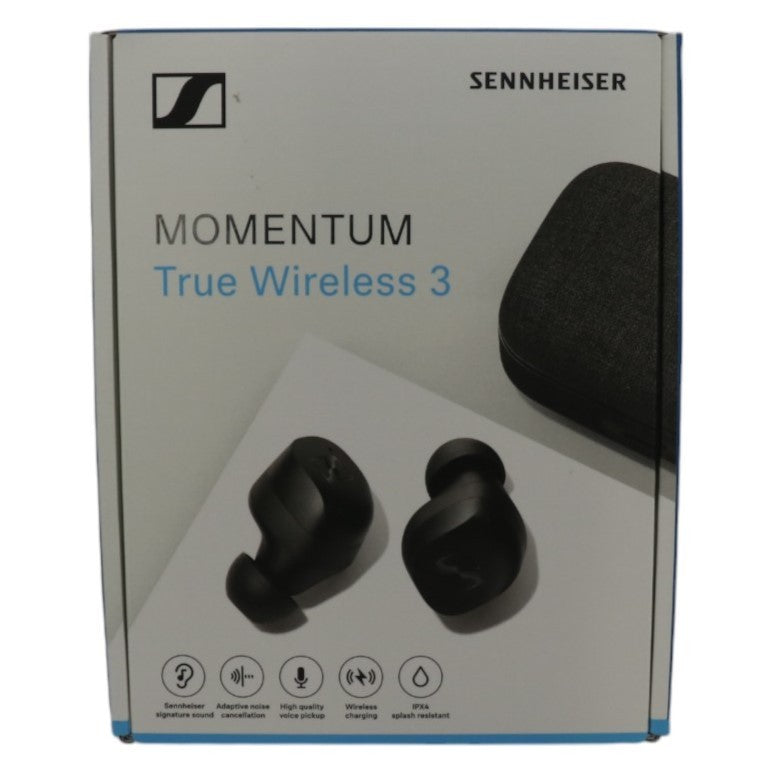 [訳アリ]Sennheiser(ゼンハイザー) MOMENTUM True Wireless 3 フルワイヤレスイヤホン ブラック [難あり(D)]