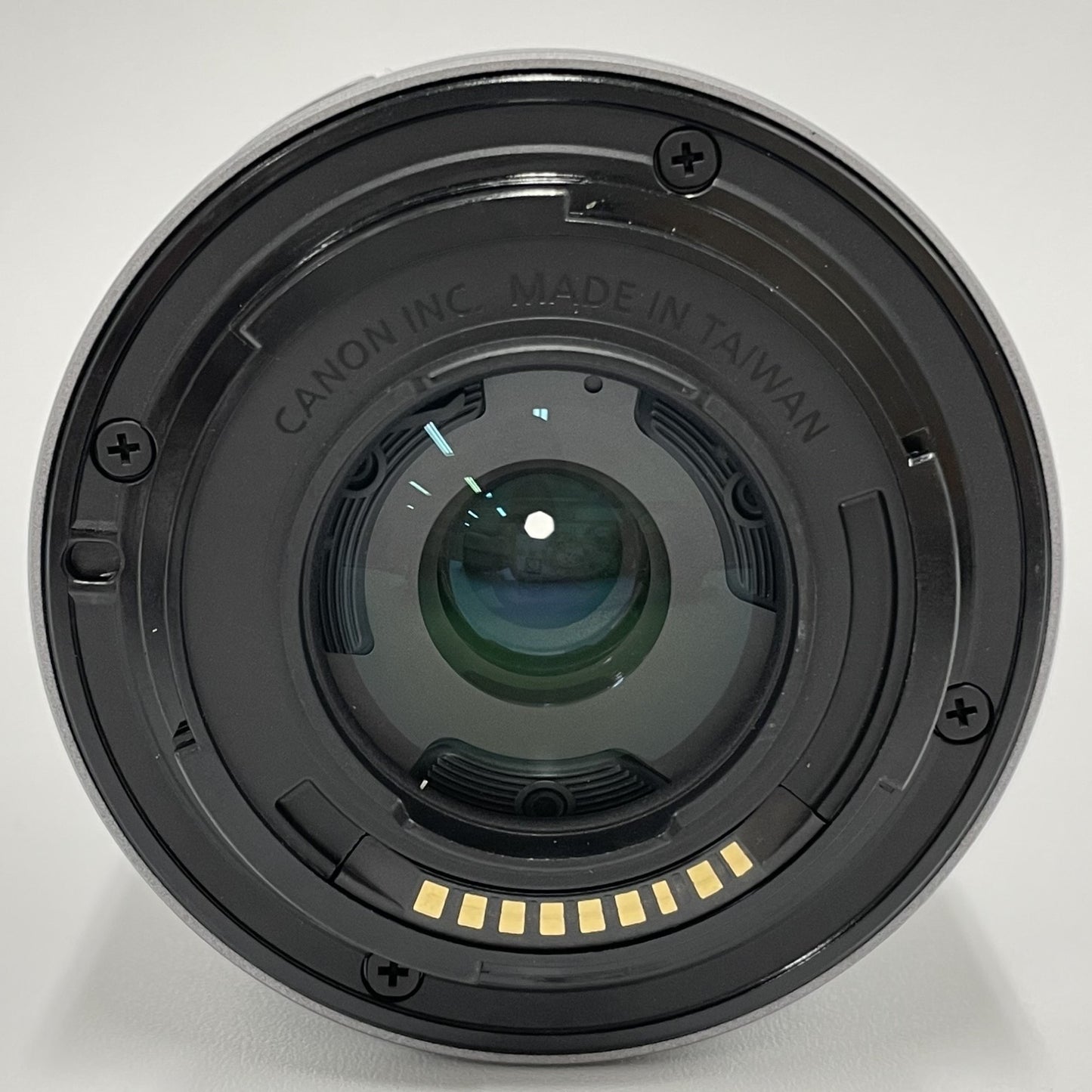 [中古(C)] CANON EF-M 15-45mm F3.5-6.3 IS STM 標準ズームレンズ ef-m15-45-sl シルバー [可]