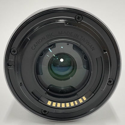 [中古(C)] CANON EF-M 15-45mm F3.5-6.3 IS STM 標準ズームレンズ ef-m15-45-sl シルバー [可]