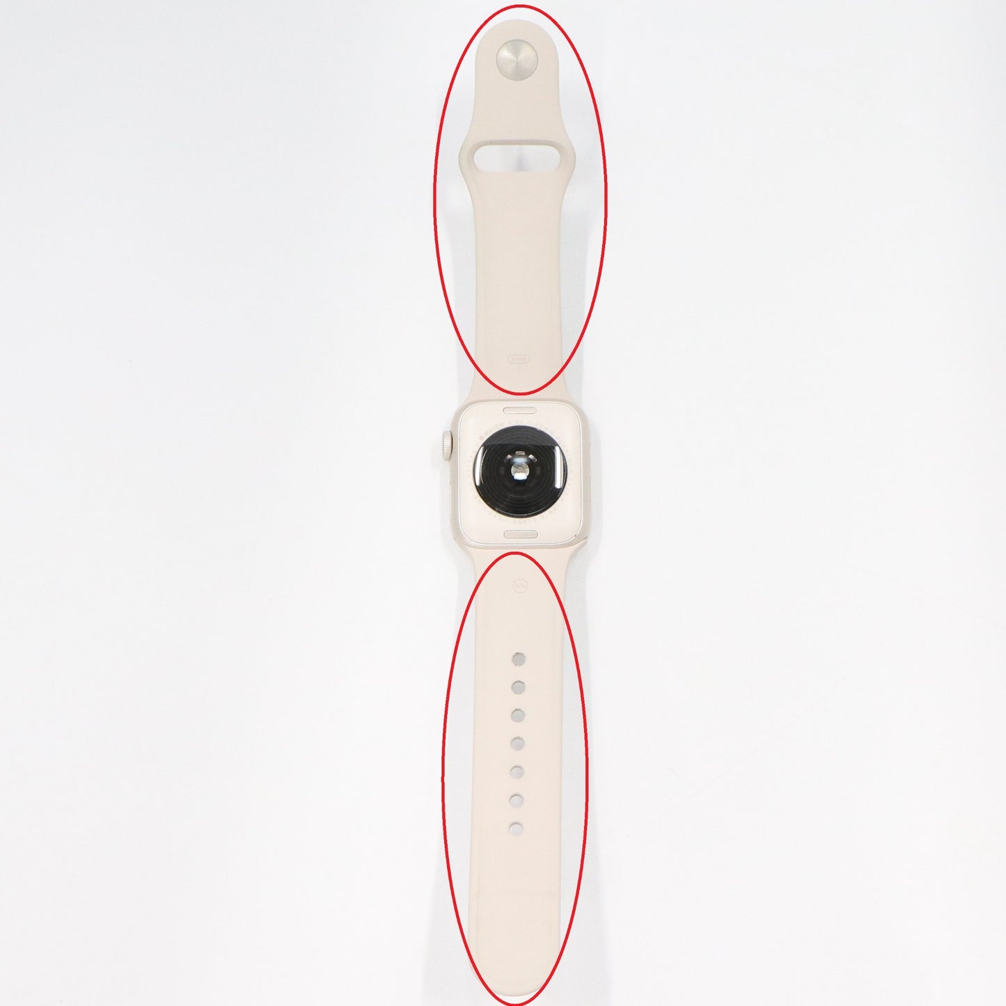 Apple Watch SE(第2世代) GPS 40mm（GPSモデル）a2722-sr  スターライト 整備済みアウトレット品 [中古(C)]