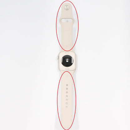 Apple Watch SE(第2世代) GPS 40mm（GPSモデル）a2722-sr  スターライト 整備済みアウトレット品 [中古(C)]