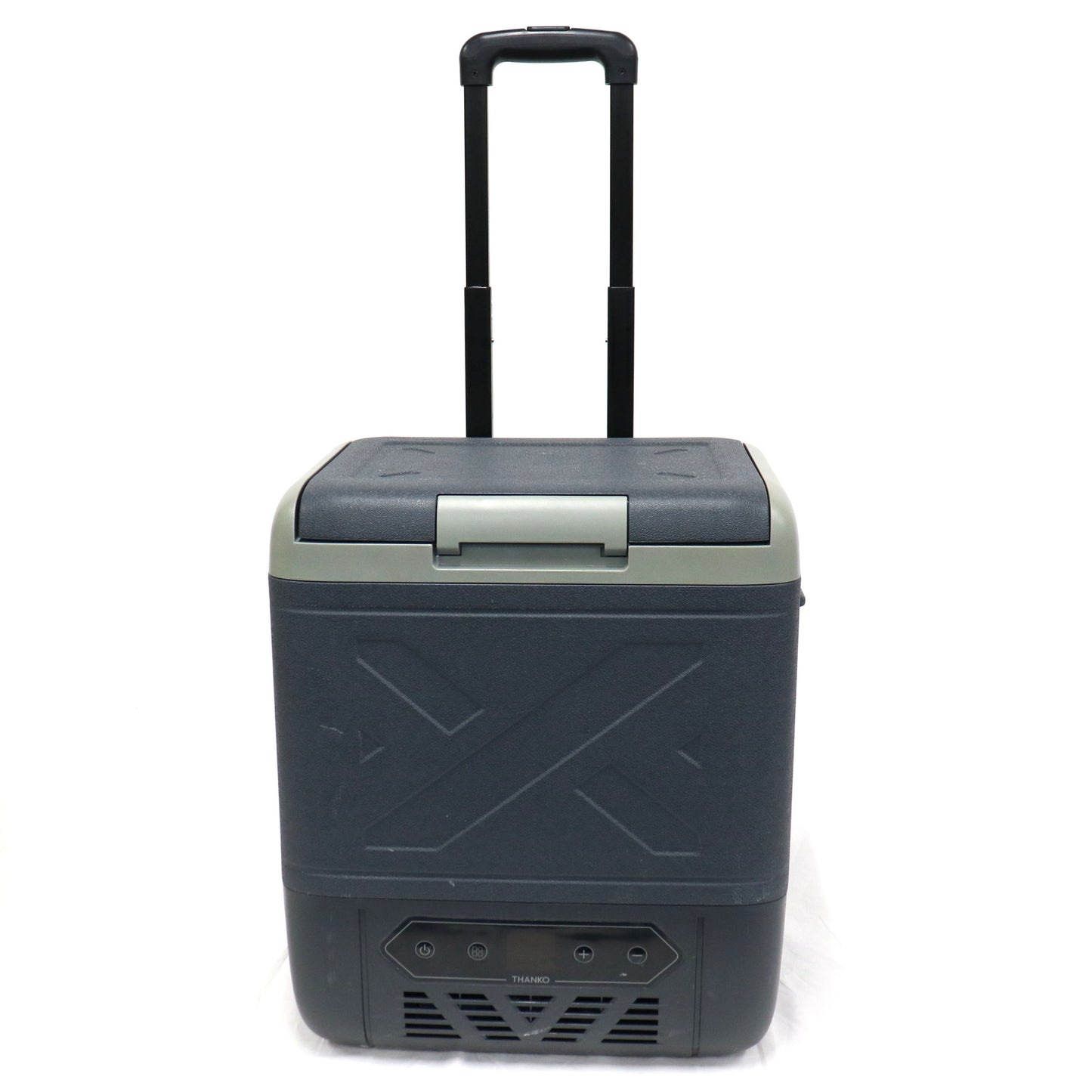 [18L]サンコー キャスター付き ポータブル冷蔵・冷凍庫　cafl25hgy18l   整備済みアウトレット品 [中古(C)]