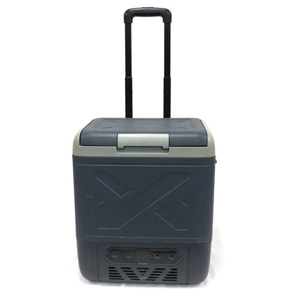 [18L]サンコー キャスター付き ポータブル冷蔵・冷凍庫　cafl25hgy18l   整備済みアウトレット品 [中古(C)]