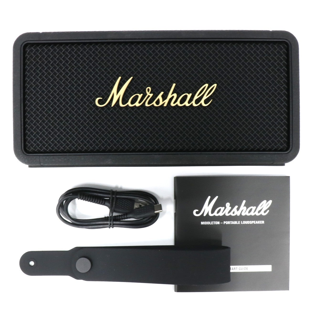 [中古(A)] マーシャル(Marshall) Middleton ポータブルスピーカー middleton-b ブラック[非常に良い]