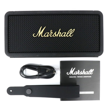 [中古(A)] マーシャル(Marshall) Middleton ポータブルスピーカー middleton-b ブラック[非常に良い]
