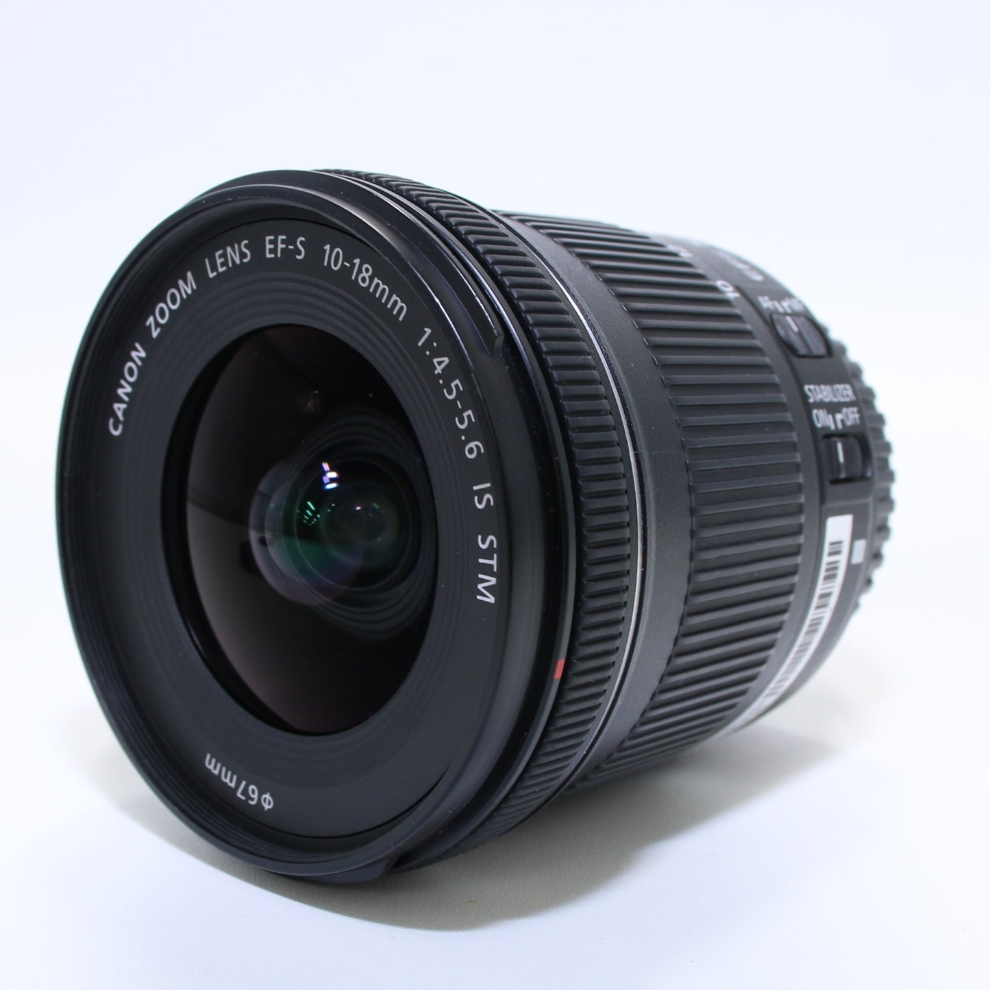 [中古(B)] Canon 超広角ズームレンズ EF-S10-18mm F4.5-5.6 IS STM APS-C対応 EF-S10-18ISSTM  ef-s10-18isstm [良い]