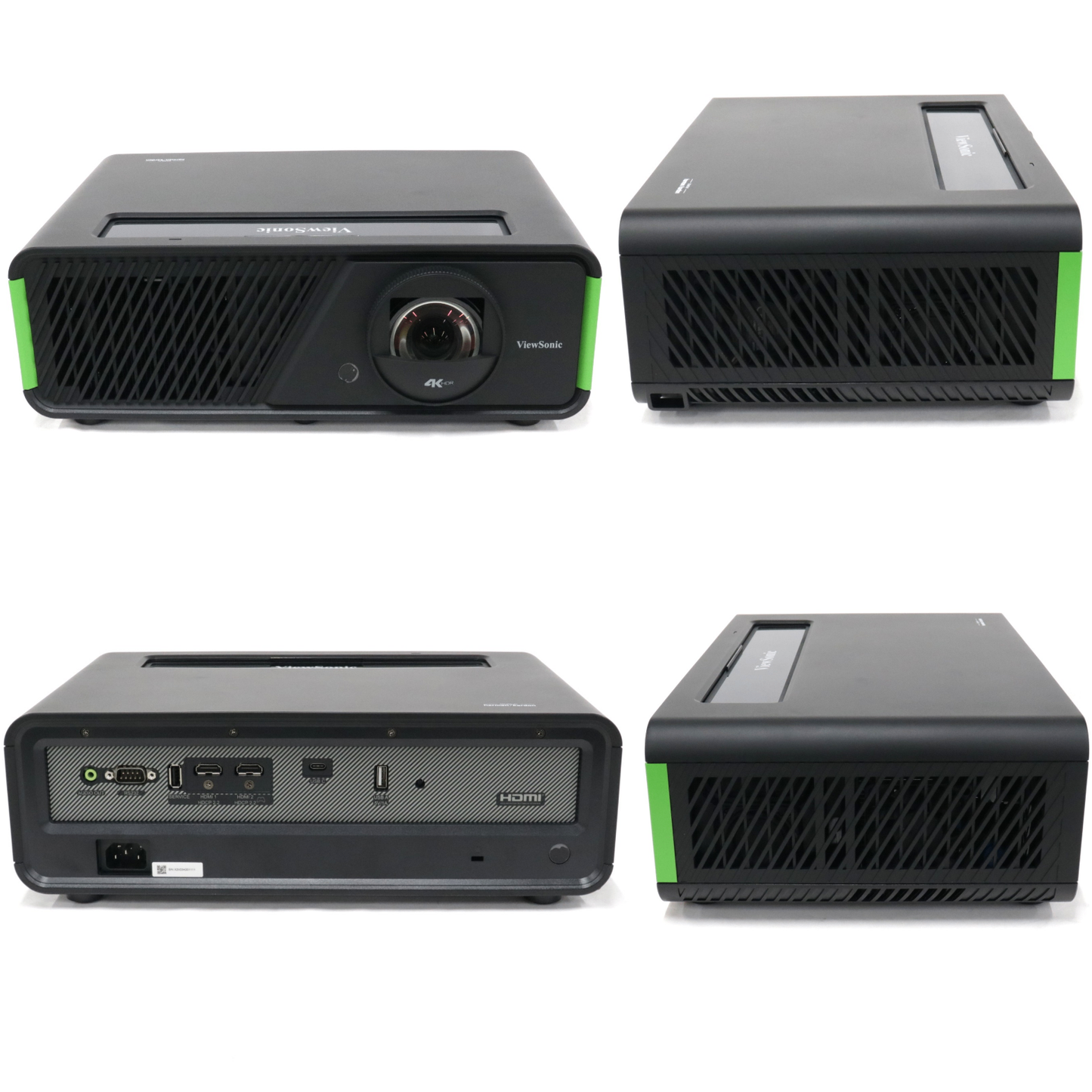 [中古(B)] ViewSonic ビューソニック X2-4K 4K HDR 高輝度短焦点 XBOX 認定ゲーミング＆ホームスマート LED プロジェクター　x2-4k  [良い]