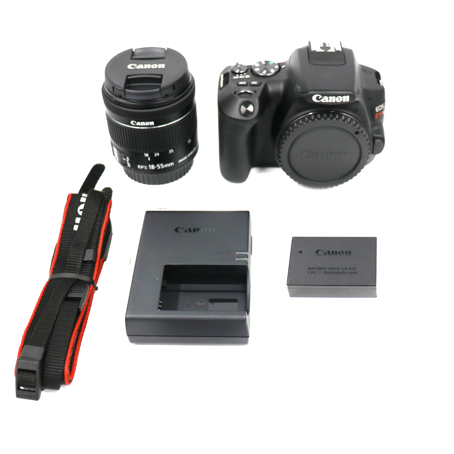 Canon EOS Kiss X10 EF-S18-55 IS STM レンズキット ブラック eos-kiss-x10   整備済みアウトレット品 [中古(A)]